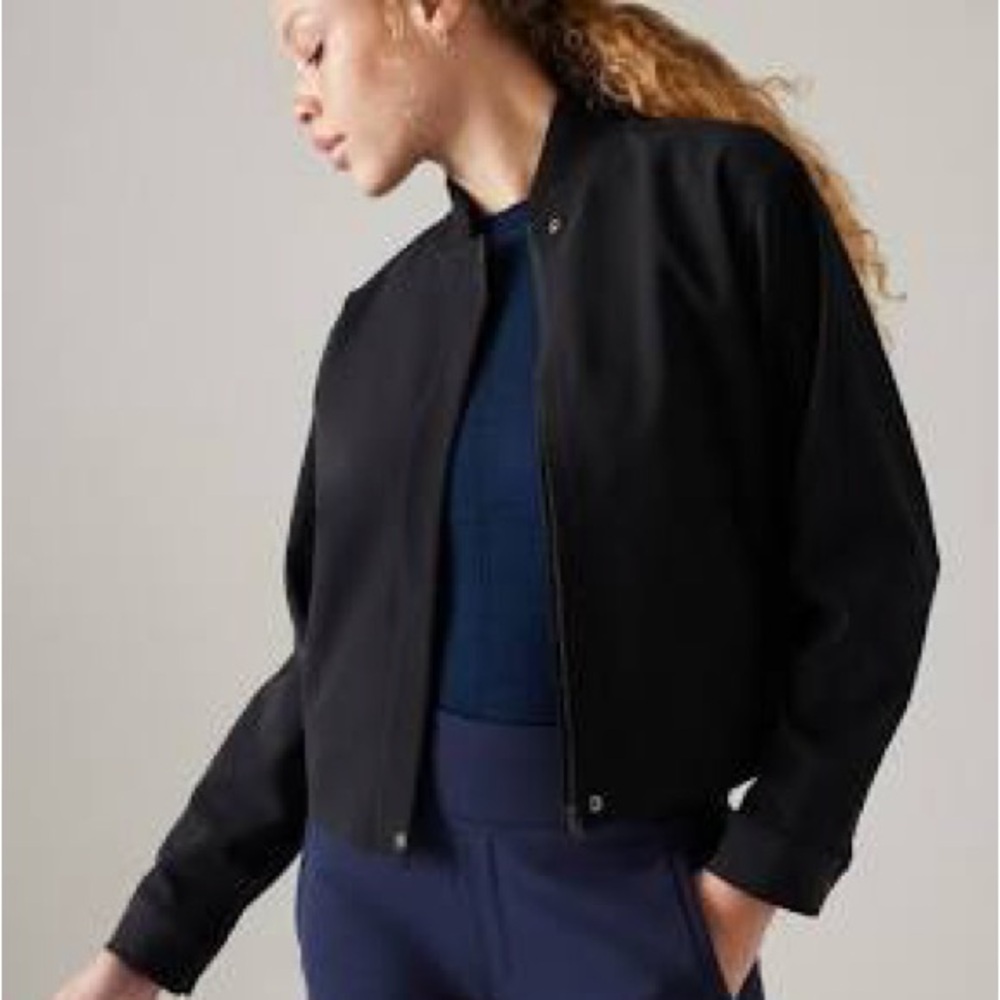 Athleta Endless Bomber Jacket